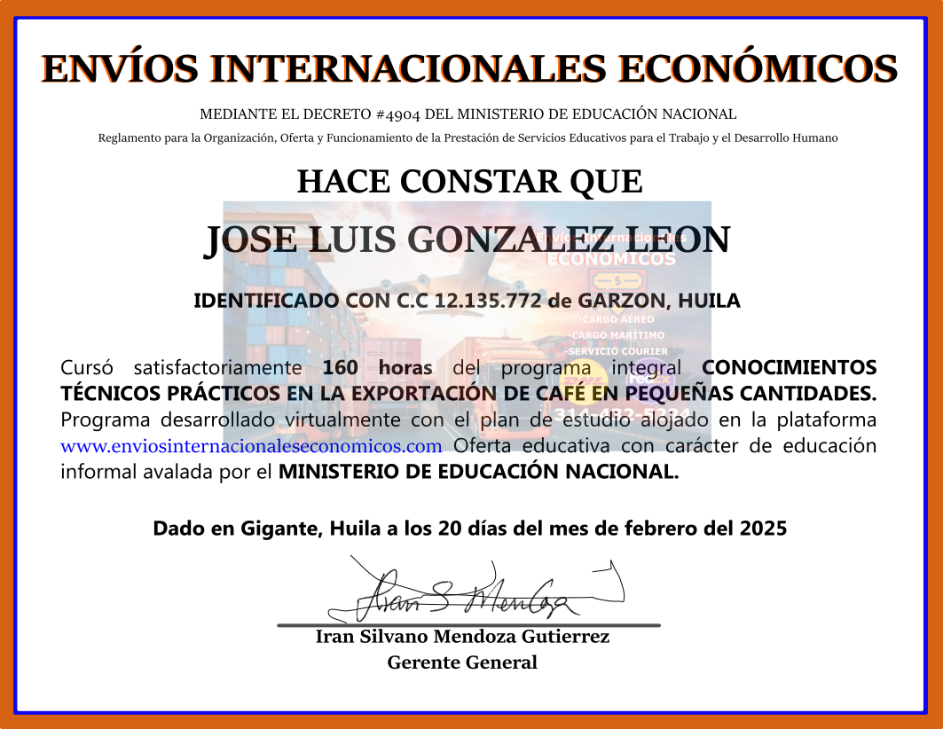 CERTIFICADO DE ESTUDIO PARA ANUNCIOS