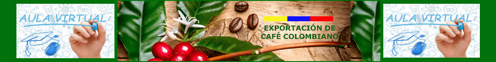 Aula Virtual-Exportación de Café. Desarrollar el sistema de educación virtual, que permita incrementar la calidad, pertinencia y relevancia de las actividades inherentes a nuestra empresa, a fin de contribuir a su mejora continua. Contribuir al desarrollo Agropecuario y Turístico de Colombia.